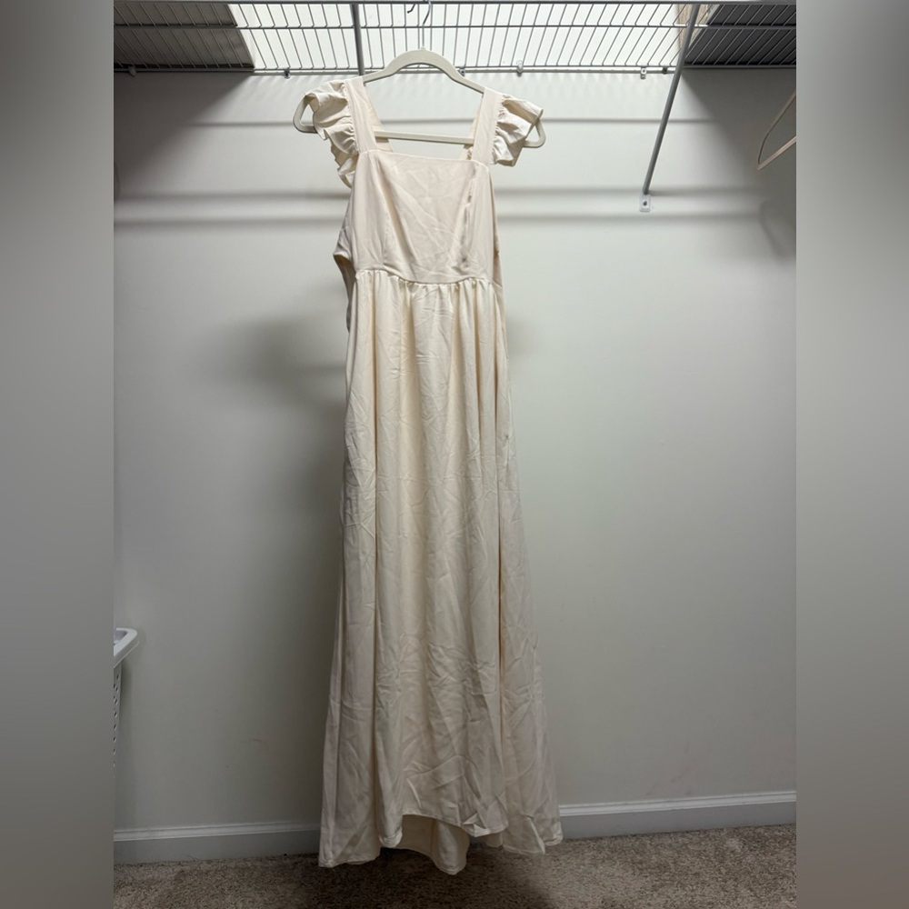 Cream dress